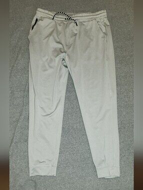 ALGO .01 Performance Jogger Men’s XL | Quick‑Dry Gray Athletic Comfort